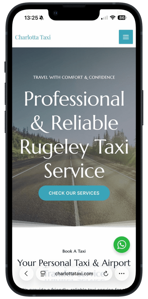 charlotta taxi website image showcase